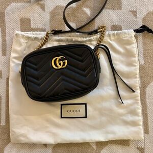 Gucci Marmont GG Mini Camera Bag